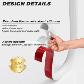 cuysfead flexible silicone cord cover fits slim cables with a smooth finish.