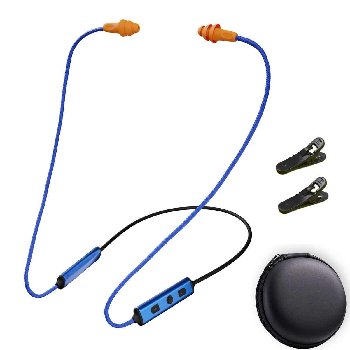 Cuzabe front packaging showing earbuds and neckband, demonstrates professional protection