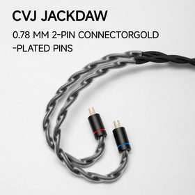 CVJ Jackdaw pre-shaped ear hook provides secure wear during movement