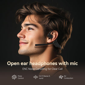CXK Open Ear design showing comfortable, all-day wear and awareness.