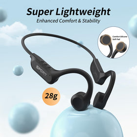 CXK close-up of enclosed-cavity bone conduction driver highlighting loud stereo output