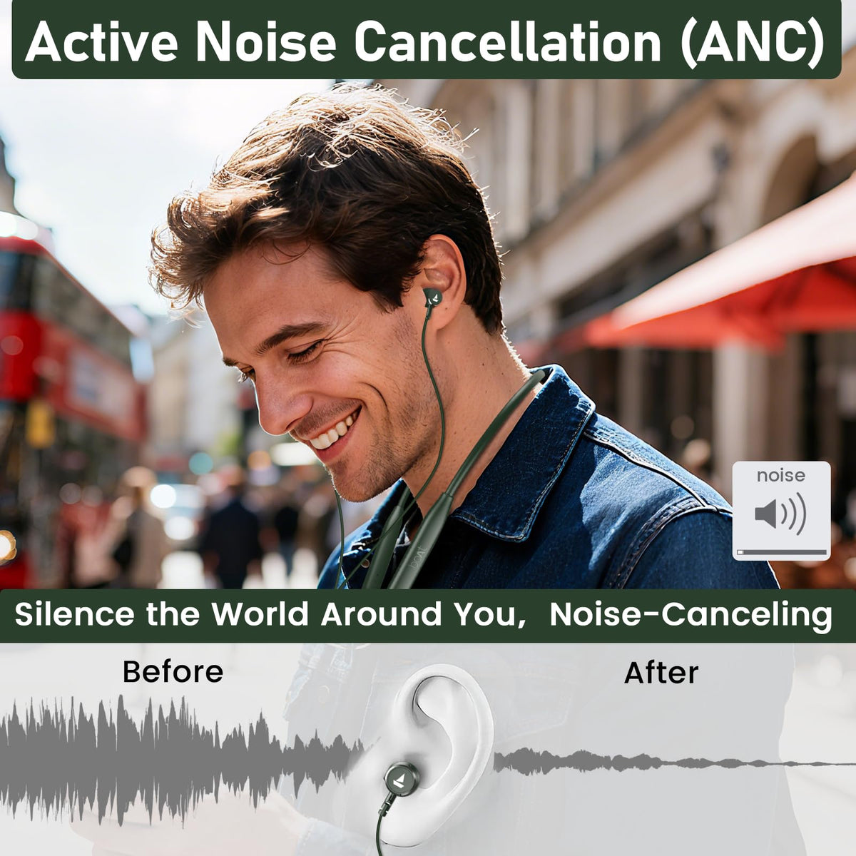 CXPSUE high-fidelity sound with deep bass for music and podcasts.