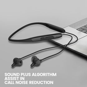 CXPSUE neckband headset USB-C charging, quick power-up for long listening sessions.