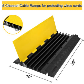 CXRCY ramps shown for outdoor use in large venue