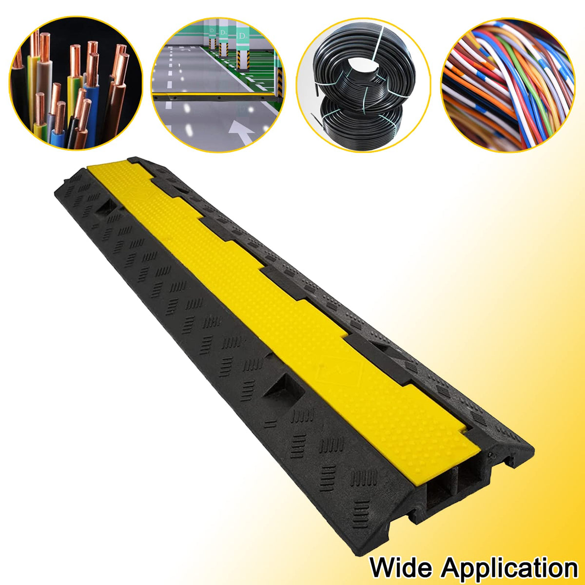 CXRCY cable ramp with axle capacity 11000lbs supports vehicles safely.