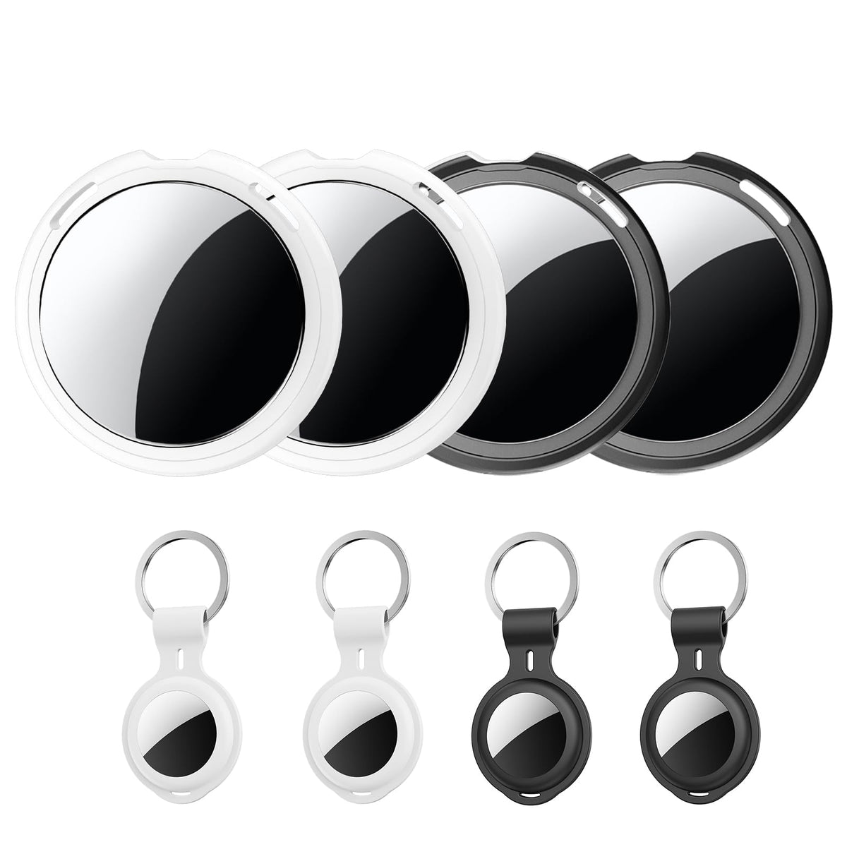 CYBERDOT front packaging showing four tracker tags for quick identification