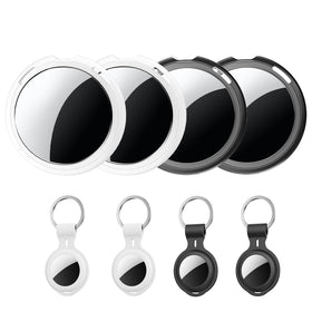 CYBERDOT front packaging showing four tracker tags for quick identification