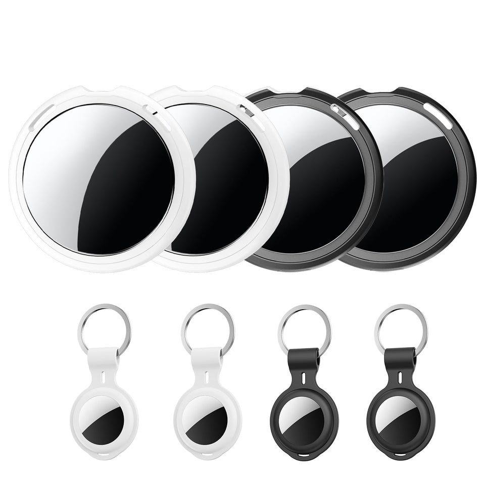 CYBERDOT front packaging showing four tracker tags for quick identification