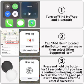 CYBERDOT global coverage lets you track from anywhere with internet or Find My.