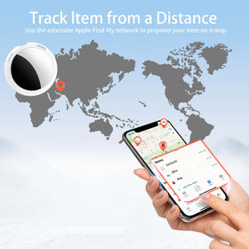 CYBERDOT tracker tags in a waterproof case protecting against rain