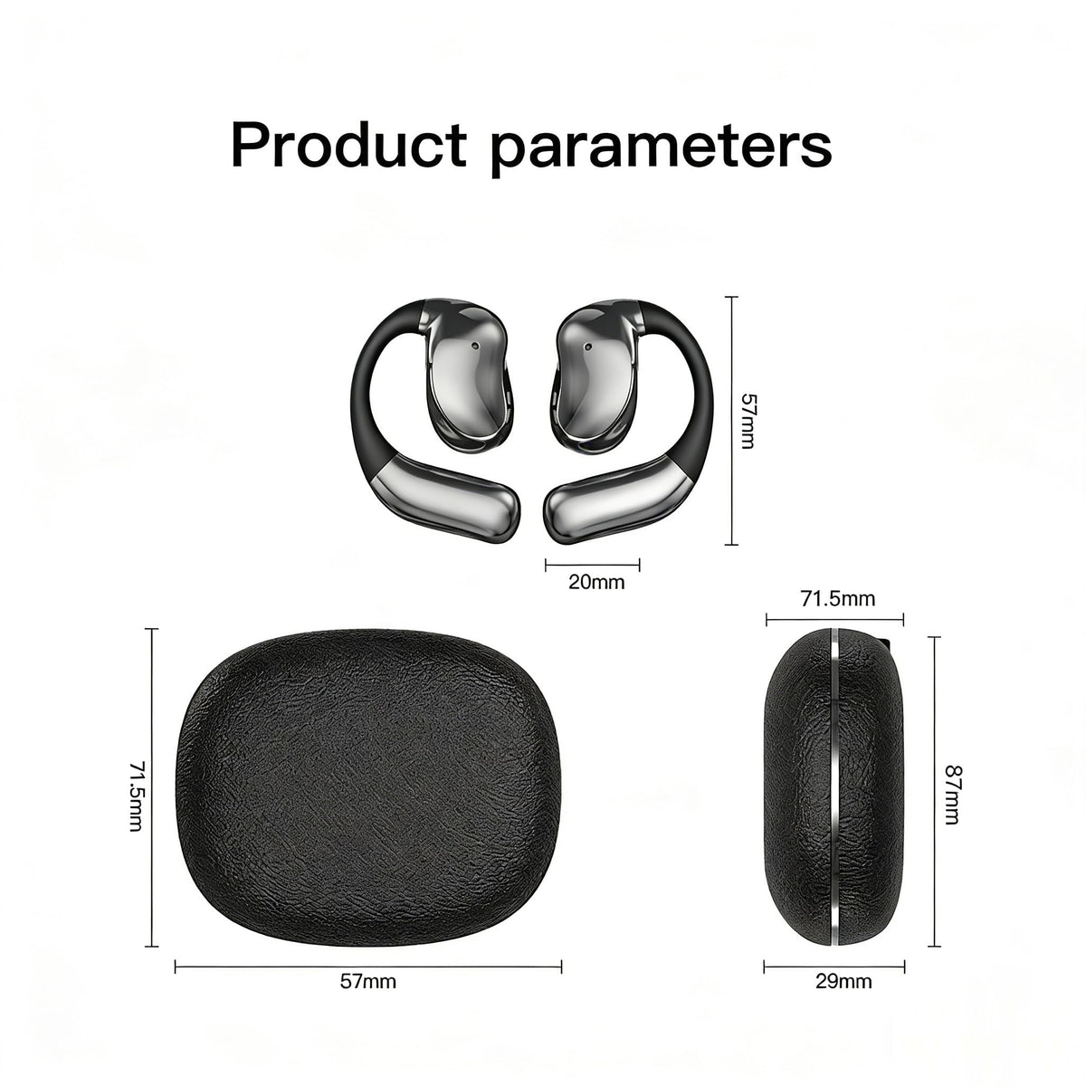 CYBERDRIVE wireless earbuds offer fast 5.4 connectivity for smooth calls and music.