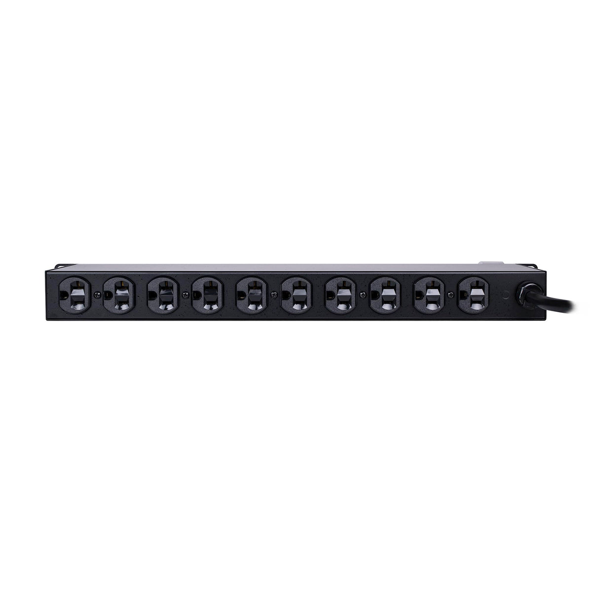 CyberPower CPS1220RMS rear panel; organized power distribution for multi-device setups.