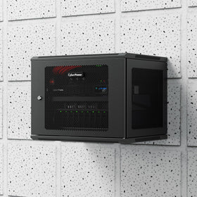 CyberPower 6ft power cord and NEMA plug detailing secure connection benefit