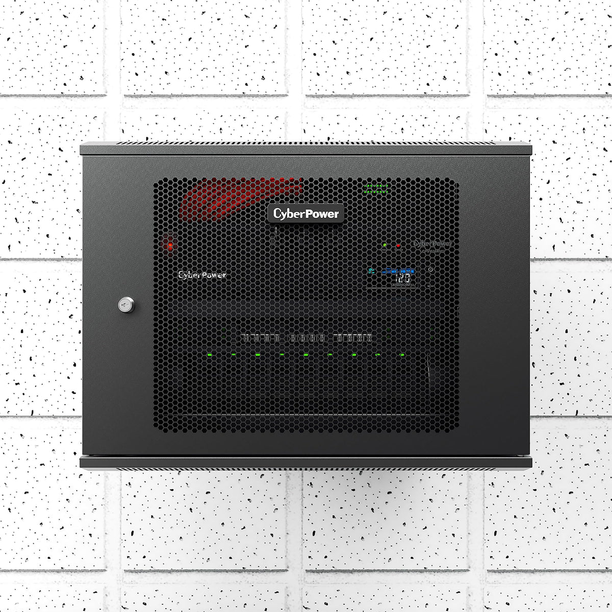 CyberPower metal housing texture and rugged finish for durable protection benefit