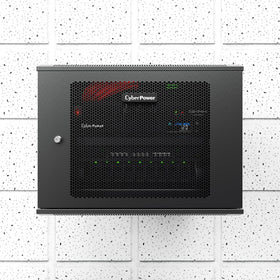 CyberPower metal housing texture and rugged finish for durable protection benefit