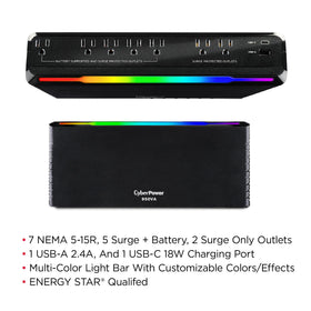 CyberPower GX950UC simulated sine wave UPS provides reliable backup during power interruptions