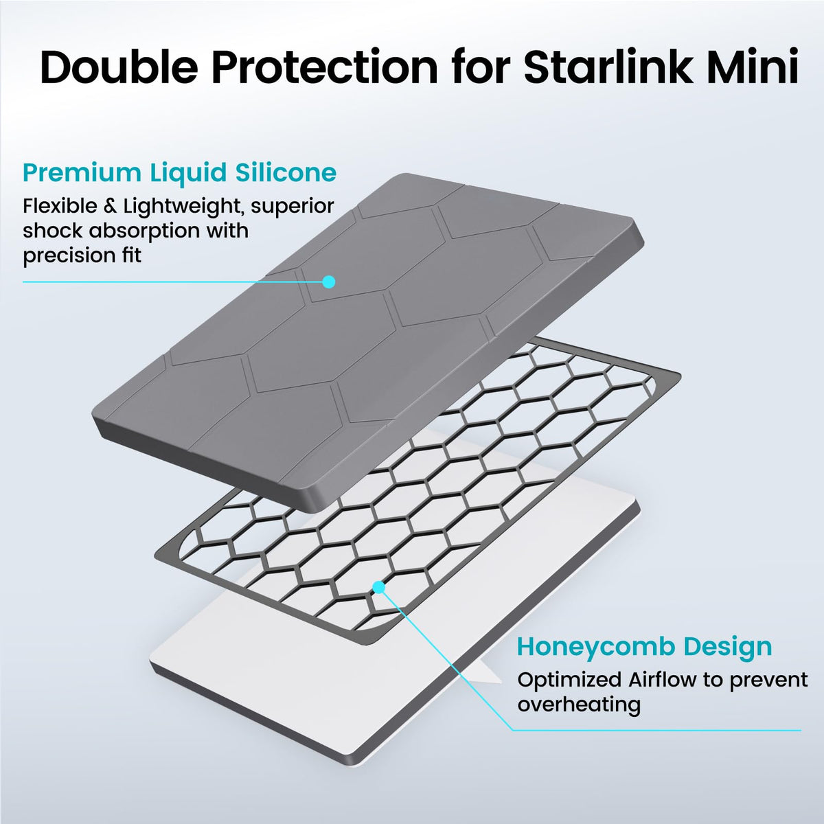 Easy installation and cleaning for quick setup anywhere