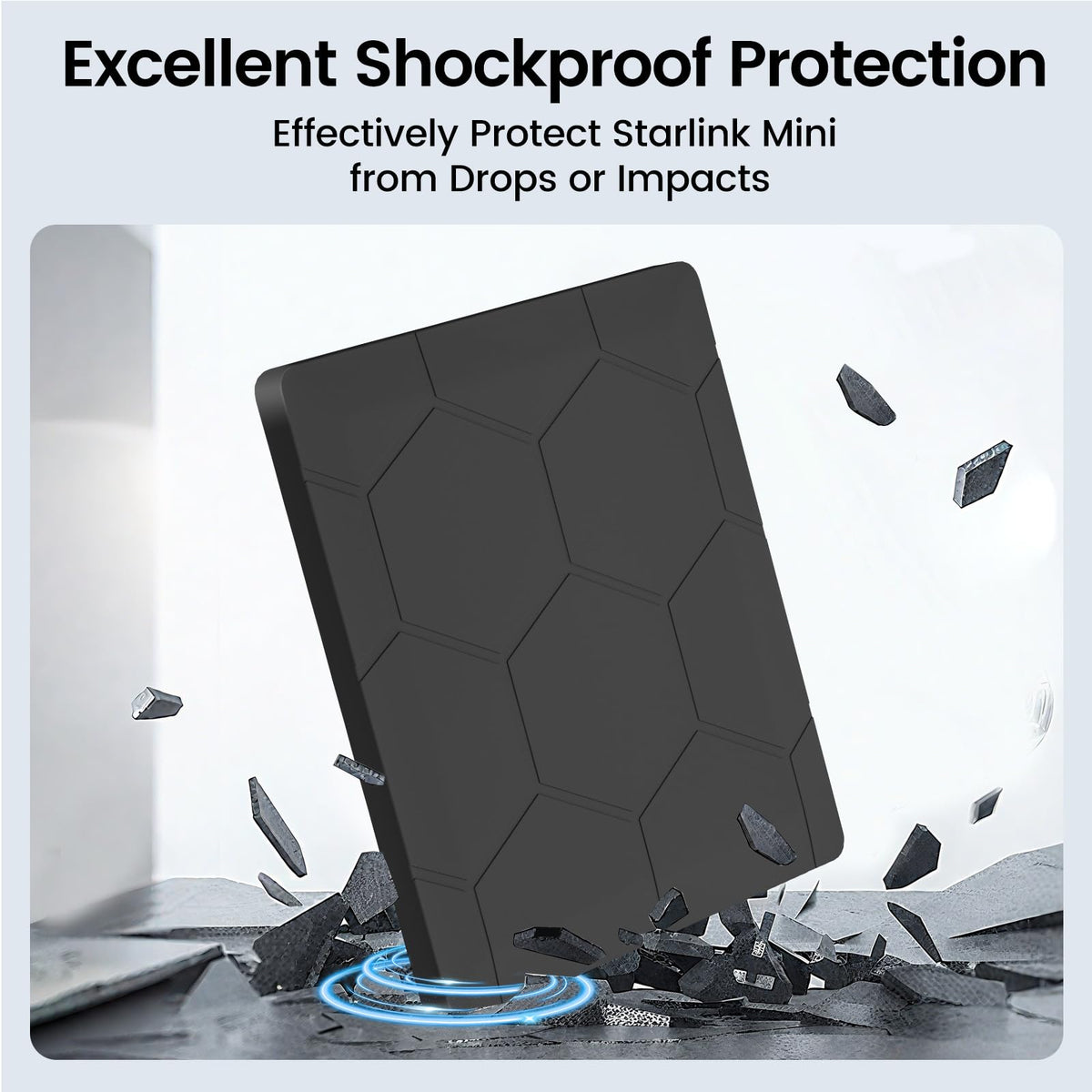 CYBERSTATION Starlink Mini Cover ensures signal-friendly protection while preserving strong antenna performance.