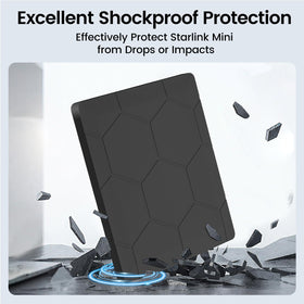 CYBERSTATION Starlink Mini Cover ensures signal-friendly protection while preserving strong antenna performance.