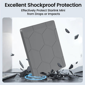CYBERSTATION Starlink Mini Cover shows silicone design that protects while maintaining grip