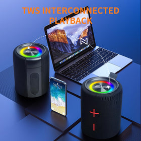 CYBORIS 40W loud sound delivers clear highs and deep bass.