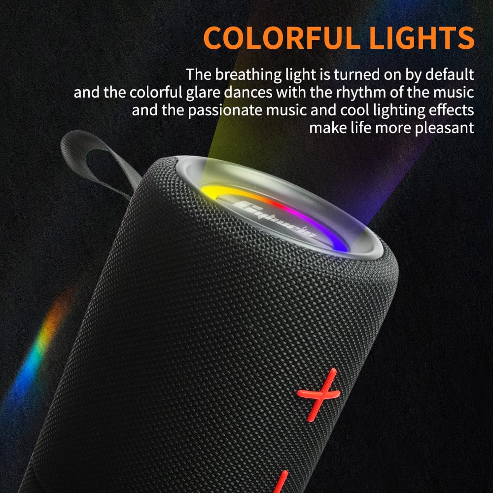 CYBORIS 8000mAh battery powers up to 24 hours of playback.