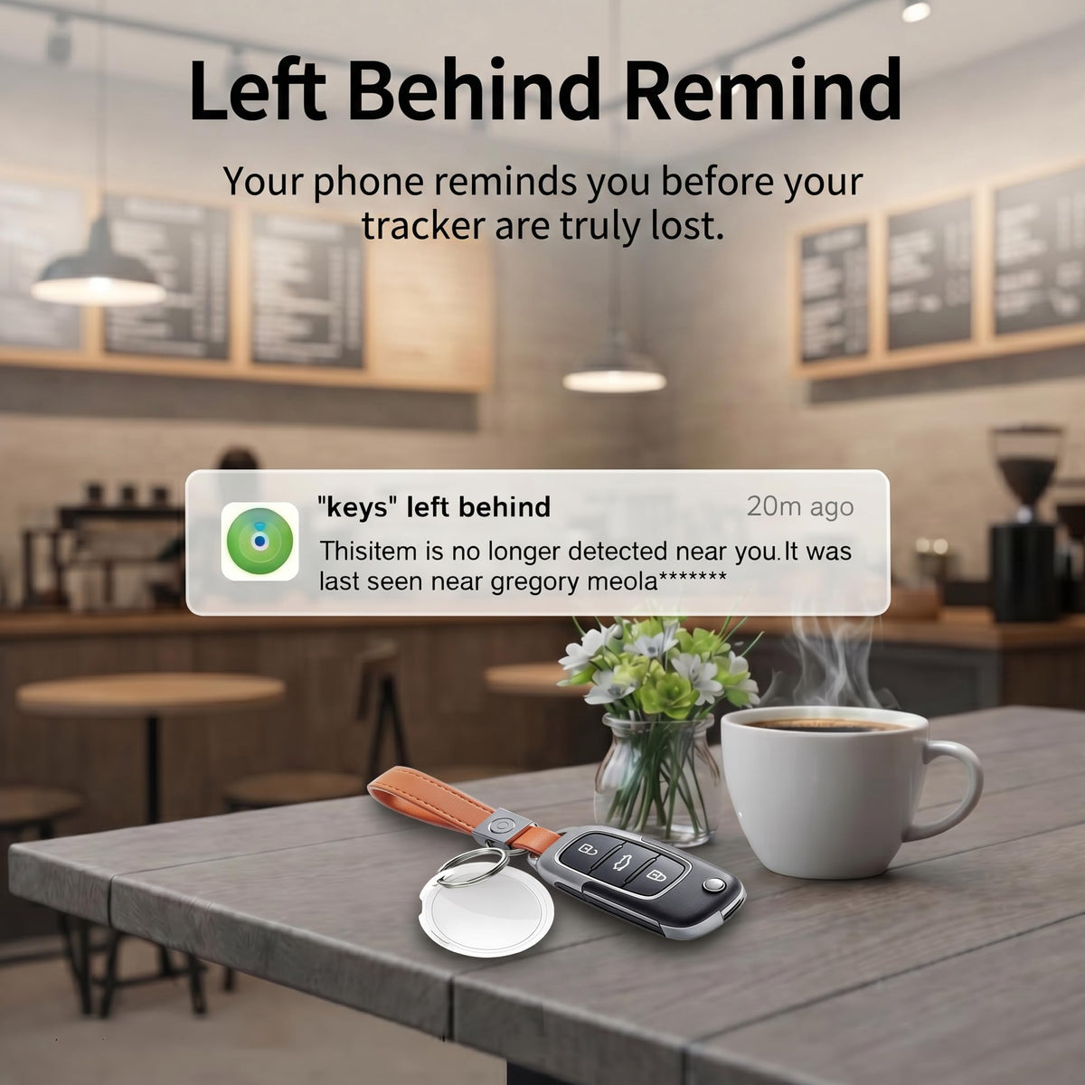 CYBUDS 80-100 dB alarm helps locate parked vehicle