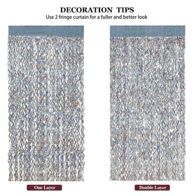 CYLMFC layered curtains create a thicker, denser look.