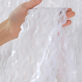 CYLMFC fringe tinsel curtain provides a vibrant entry or stage backdrop