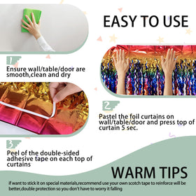CYLMFC iridescent backdrop ideal for holiday photos and celebrations