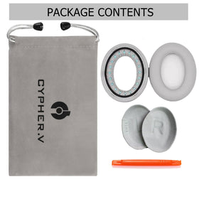 Cypher.V packaging includes a soft bag for organized storage.