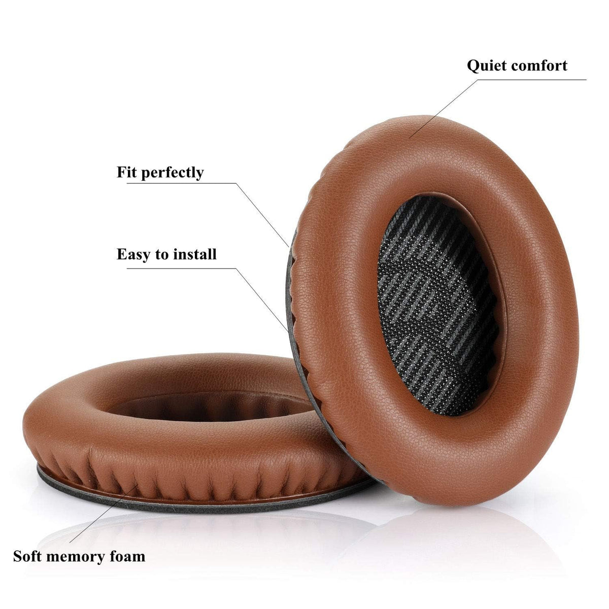 Cypher.V breathable ear pads support comfortable, long-wear listening during daily use.