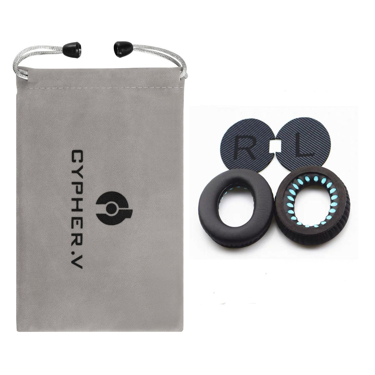 Cypher.V ear pads for Bose SoundTrue: durable padding and comfort