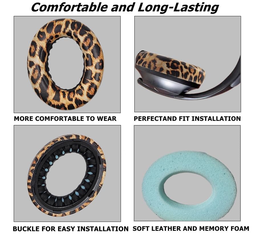 Cypher.V memory foam cushions contour ears for a snug seal.