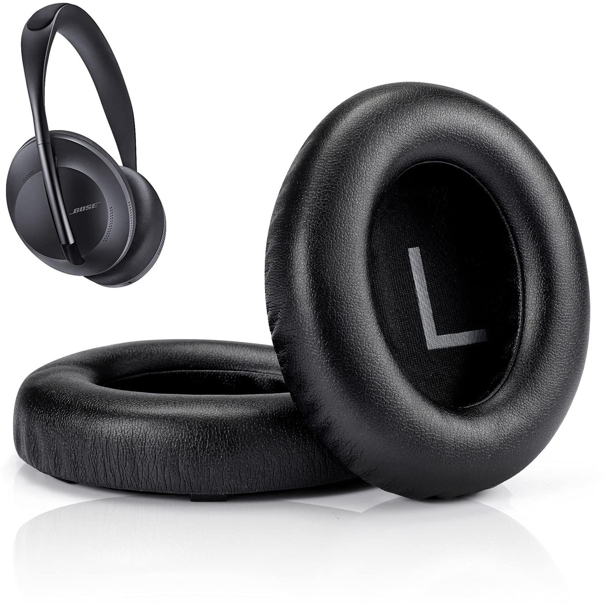 Cypher.V replacement ear pads for Bose 700 with soft protein leather for lasting comfort.