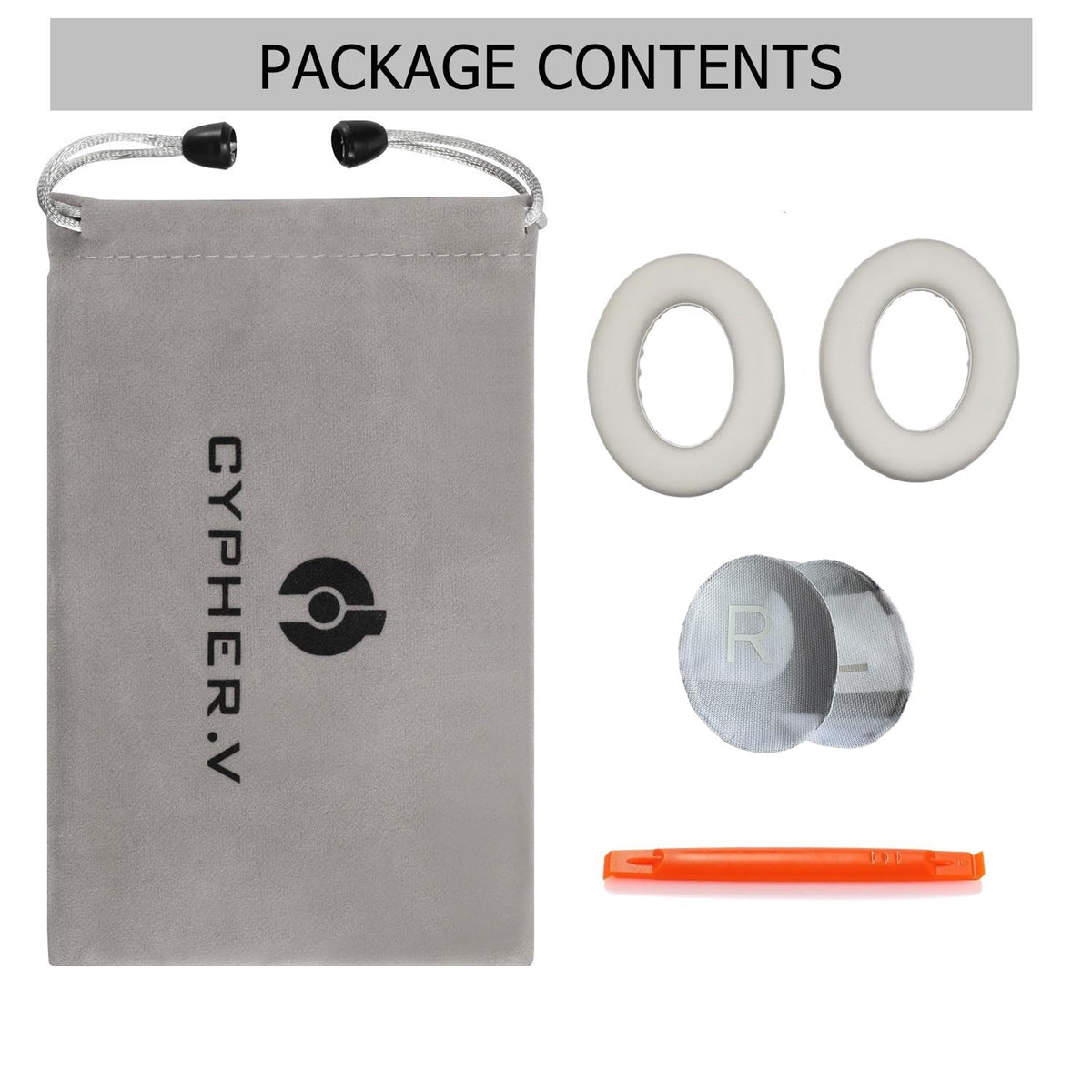 Cypher.V installation steps for Bose 700 ear pads
