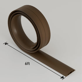 D-Line 6ft cord cover fits two cables up to 0.31 inches each.