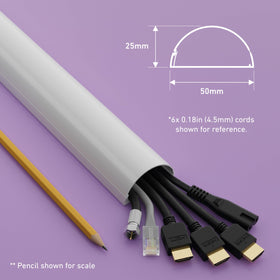 D-Line adhesive backing enables easy peel-and-stick installation