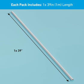 Baseboard-style cable management blends with decor.
