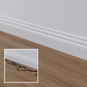 Bend and tee accessories provide secure fittings and neat angles.