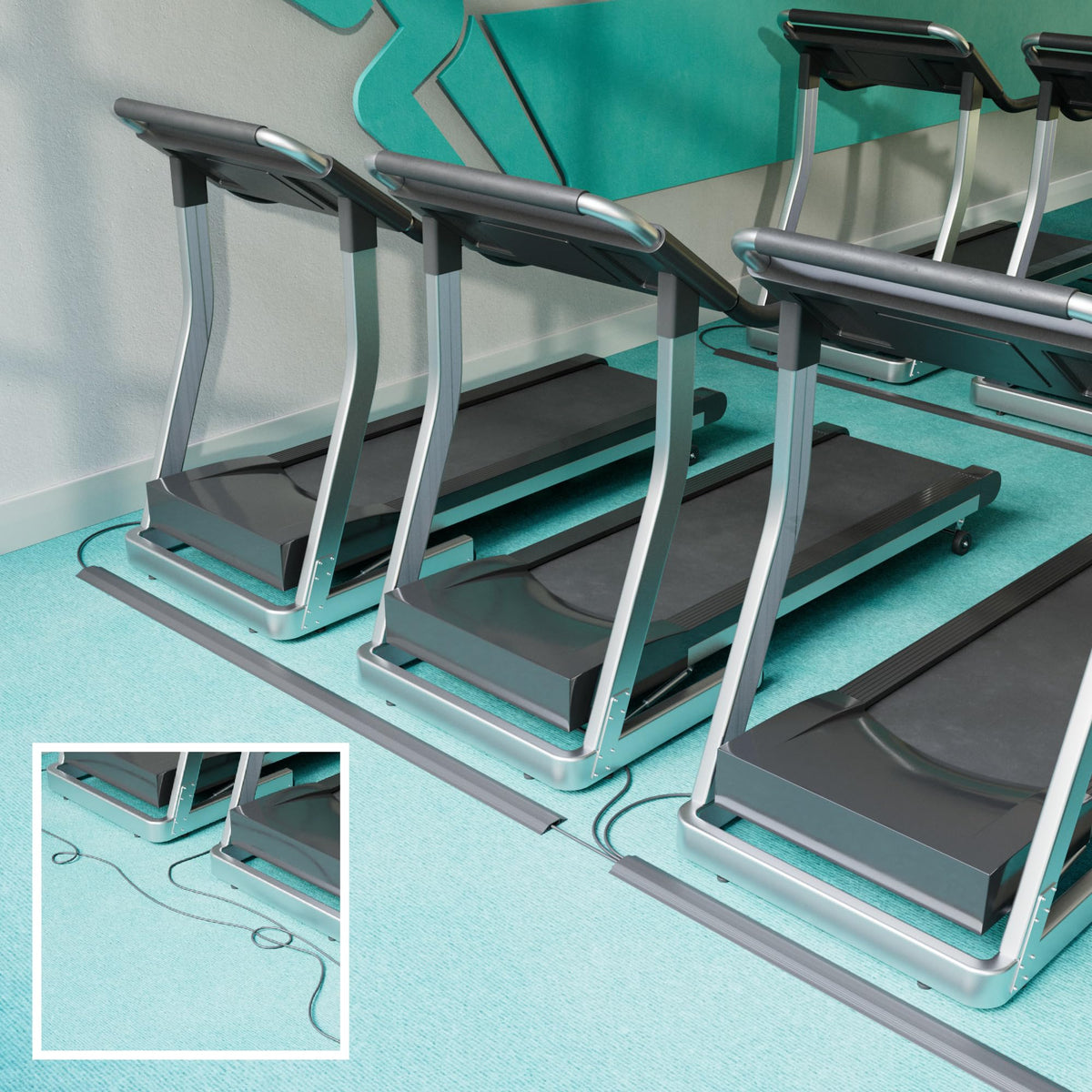 D-Line connecting pins pack to extend and join multiple lengths.