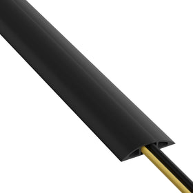 D-Line floor cord cover 6ft black protecting cables and reducing trips.