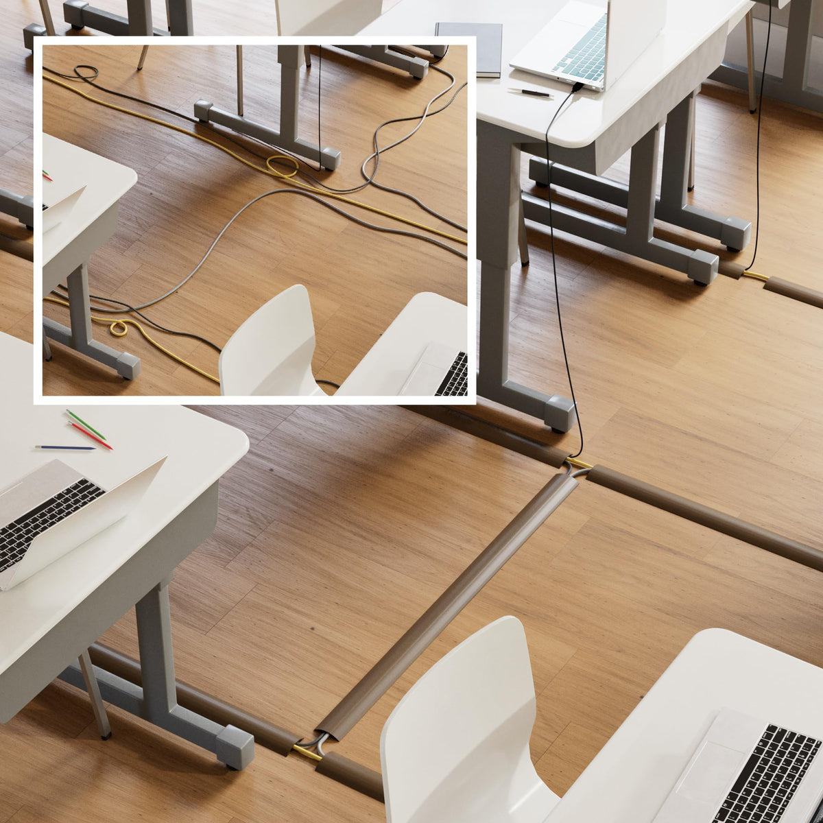 D-Line protects up to two cables via a single channel.