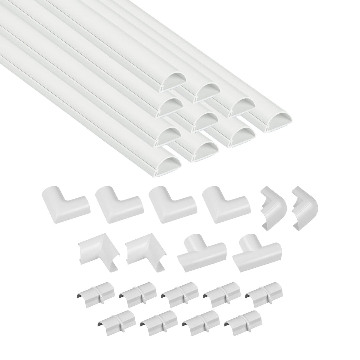 D-Line front packaging showing cord cover kit and benefits