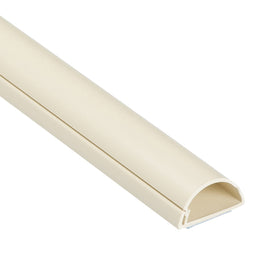 D-Line half-round cord hider, 39-inch beige, hides TV wires