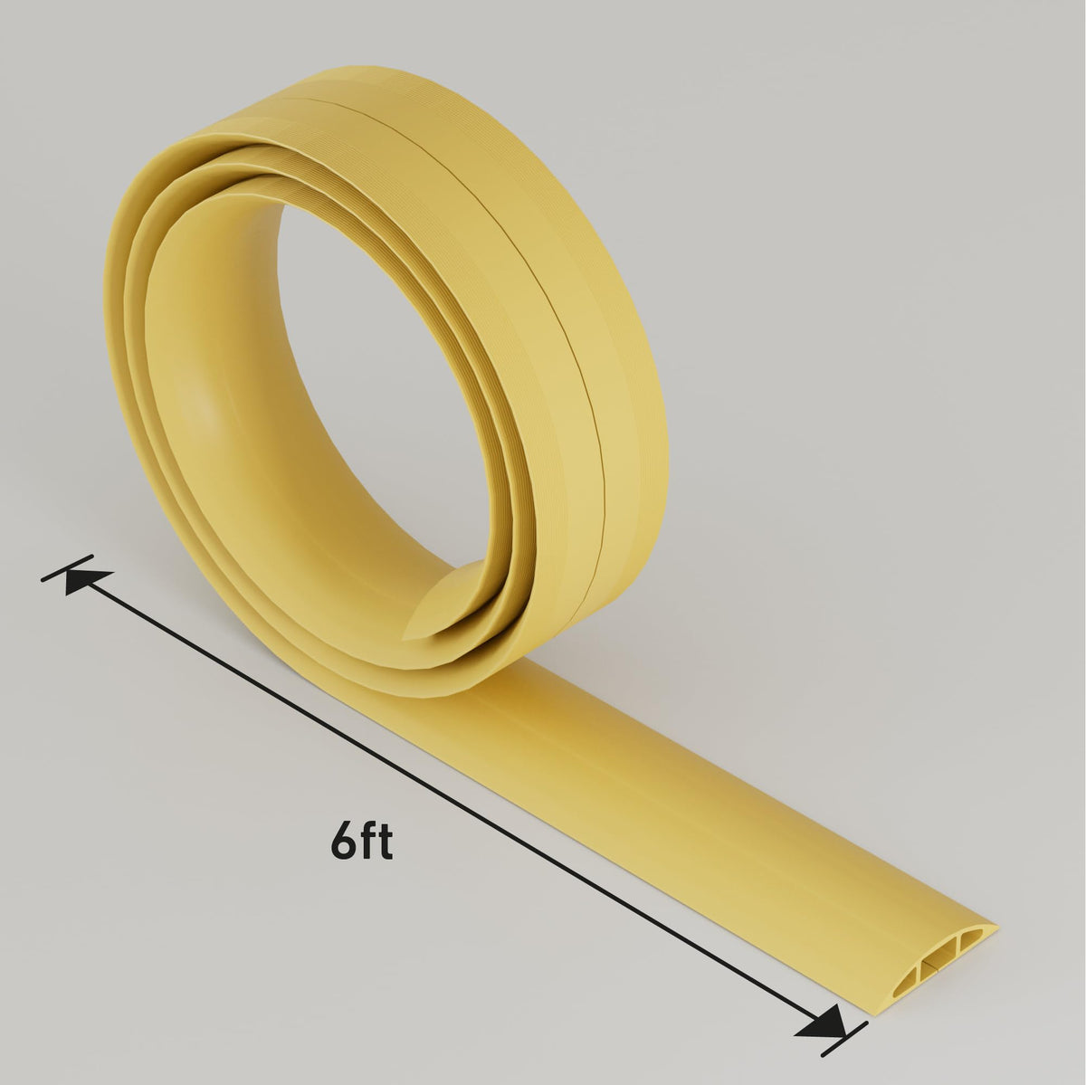D-Line office-friendly floor cable management helps protect trailing wires