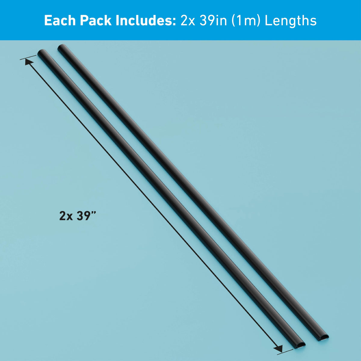 D-Line open hinged lid revealing channel for easy cable insertion