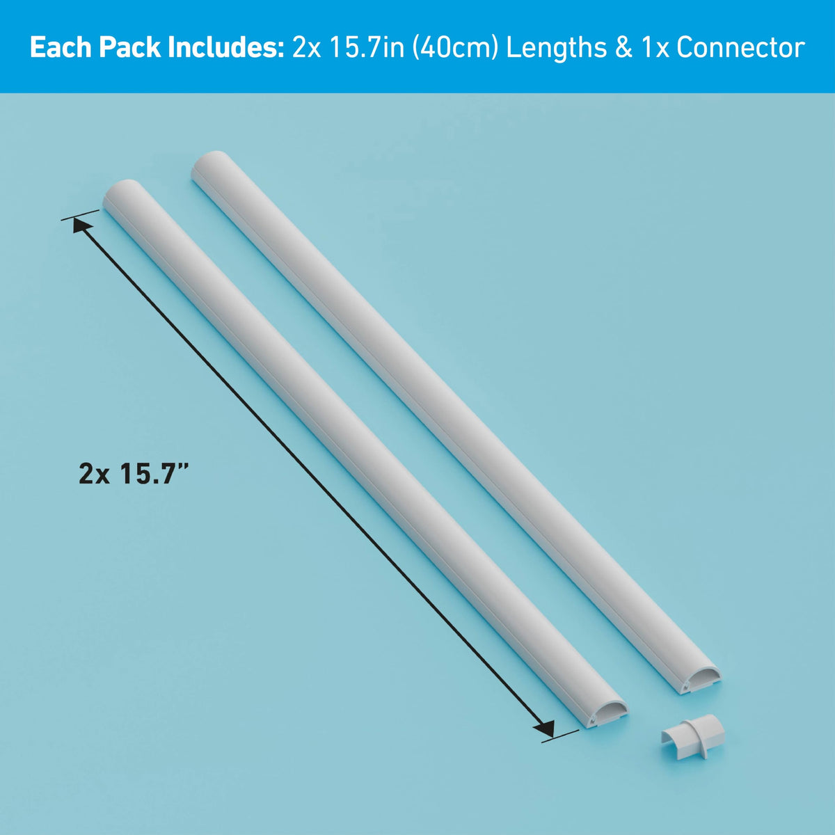 D-Line paintable cable cover lets you match decor with two coats.