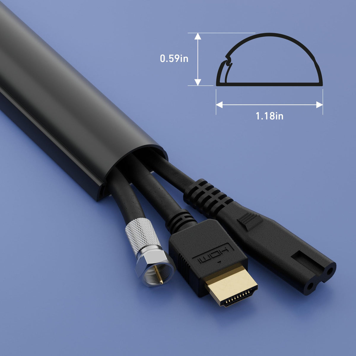 Patented click-lock lid provides simple access and secure closure.