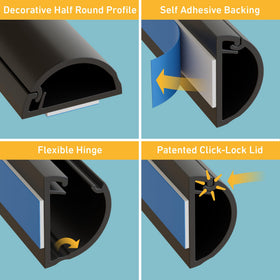 D-Line texture and finish detail showing paintable surface benefit